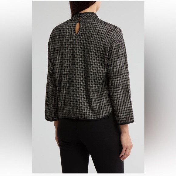 Nordstrom/ Max Studio🖤 Stylish Houndstooth Sweater - Brand New with Tags! 🖤 - Picture 4 of 4